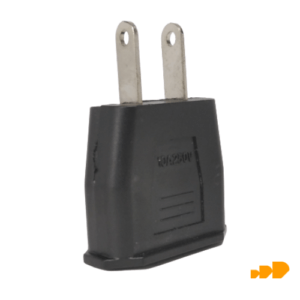 Adaptador para enchufe redondo a plano