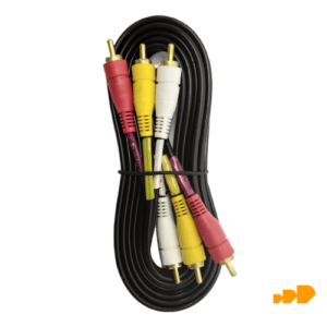 Cable 3 RCA to 3 RCA (para DVD) – JUPITER