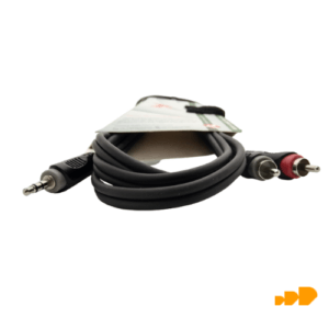 Cable RCA a AUXILIAR (2 en 1 audio) – ROXTONE