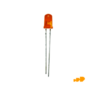 Diodo led 5mm alto brillo naranja