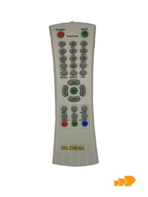 CONTROL PARA TV ANTIGUO R166E GLOBAL