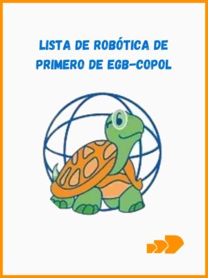 Lista de robótica de primero de EGB-COPOL 2024