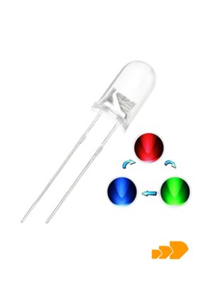 Diodo led 5mm RGB