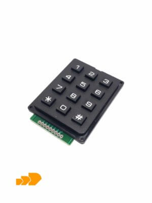 Teclado matrical 4×3 proyecto