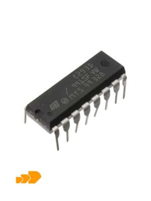 Circuito integrado L293D motor driver