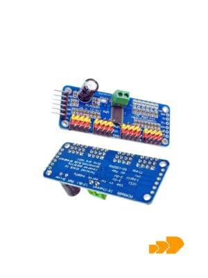 Driver para servomotores I2C de 16 canales 12 bits