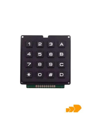 Teclado matricial 4×4 para proyectos